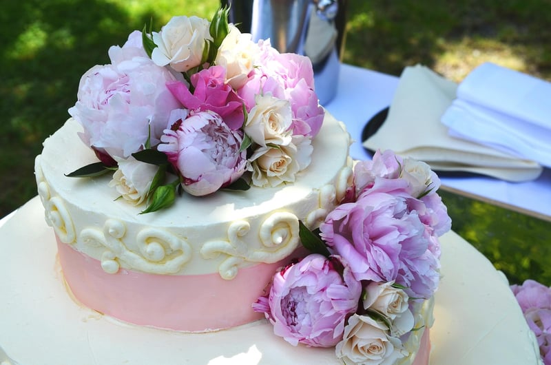 Personalized Wedding Cake